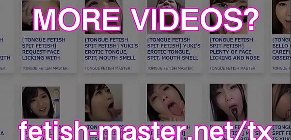 trendsJapanese Asian Tongue Spit Face Nose Licking Sucking Kissing Handjob Fetish - More at fetish-master.net